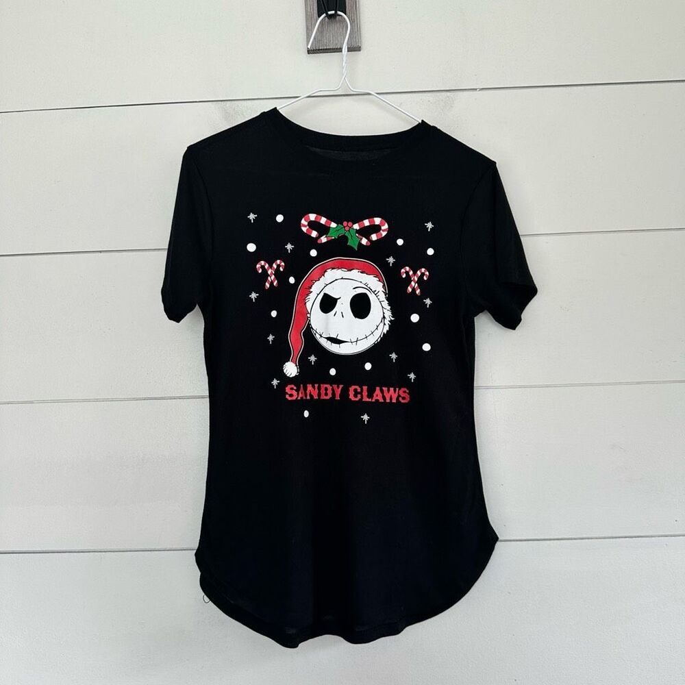 The Nightmare Before Christmas Women’s Medium Sandy Claws Graphic Tee